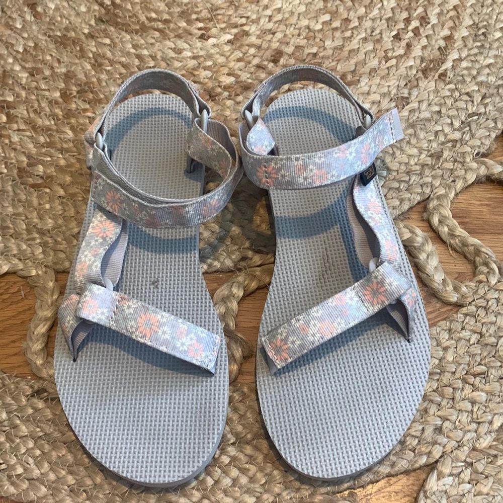 Teva Women's Blue Floral Sandals